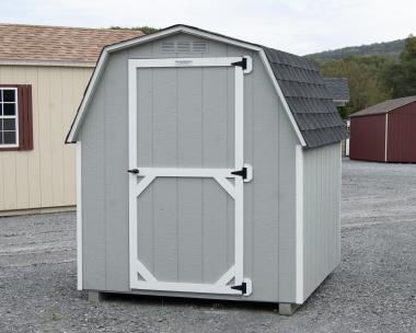 6x6 Madison Mini Barn Style Economy Storage Shed From Pine Creek Structures of Spring Glen