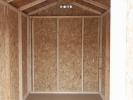 Inside a 6x8 Madison Series Peak Style Storage Shed